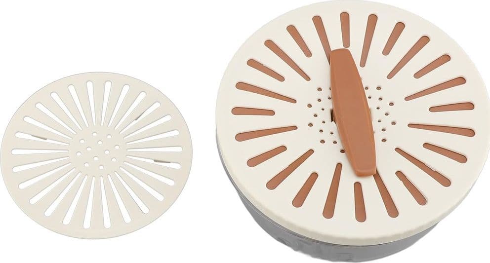 CIOTOLA PER LAVARE FRUTTA VERDURA CONTENITORE ALIMENTI MANICO PIEGHEVOLE CON FILTRO PICNIC - 9