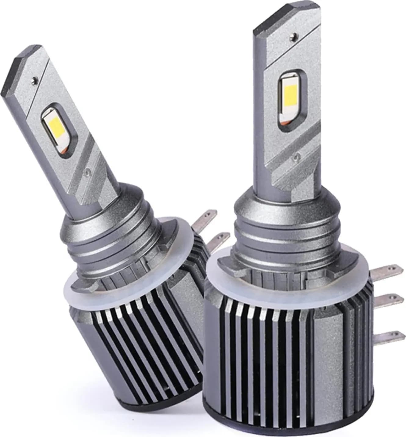 Kit LED H15 100W Canbus 6000K Bianco Alta Potenza Luci Diurne/Abbaglianti per Fiat Ducato, Peugeot Boxer, Citroen Jumper,