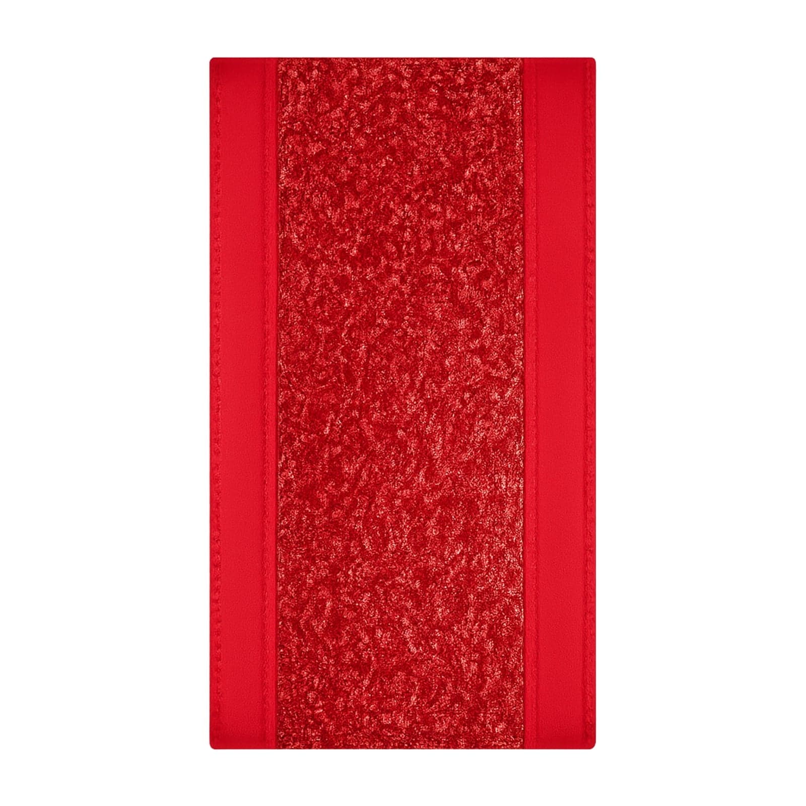 Nastro per decorazioni natalizie rosso con motivi decorativi da 270 cm in Nastri Decor Space - Altamura, commercioVirtuoso.it