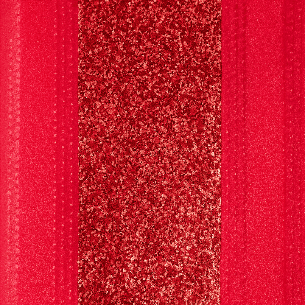 Nastro per decorazioni natalizie rosso con motivi decorativi da 270 cm in Nastri Decor Space - Altamura, commercioVirtuoso.it