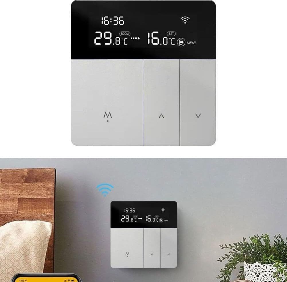I8 WiFi Termostato Intelligente con Display LCD Termostato Intelligente in Termostati CL Store - Battipaglia, commercioVirtuoso.it