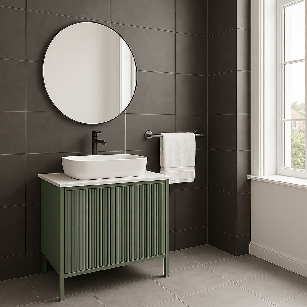 PORTA ASCIUGAMANI LUNGO DA 40 CM IN ACCIAIO CROMATO ACCESSORIO PER ARREDO DA BAGNO 87922 - 6