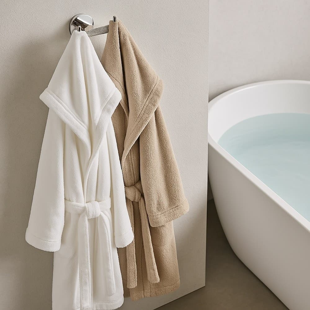 APPENDINO DOPPIO GANCIO PER ACCAPPATOIO ASCIUGAMANI IN ACCIAIO ACCESSORI BAGNO 87915 - 5