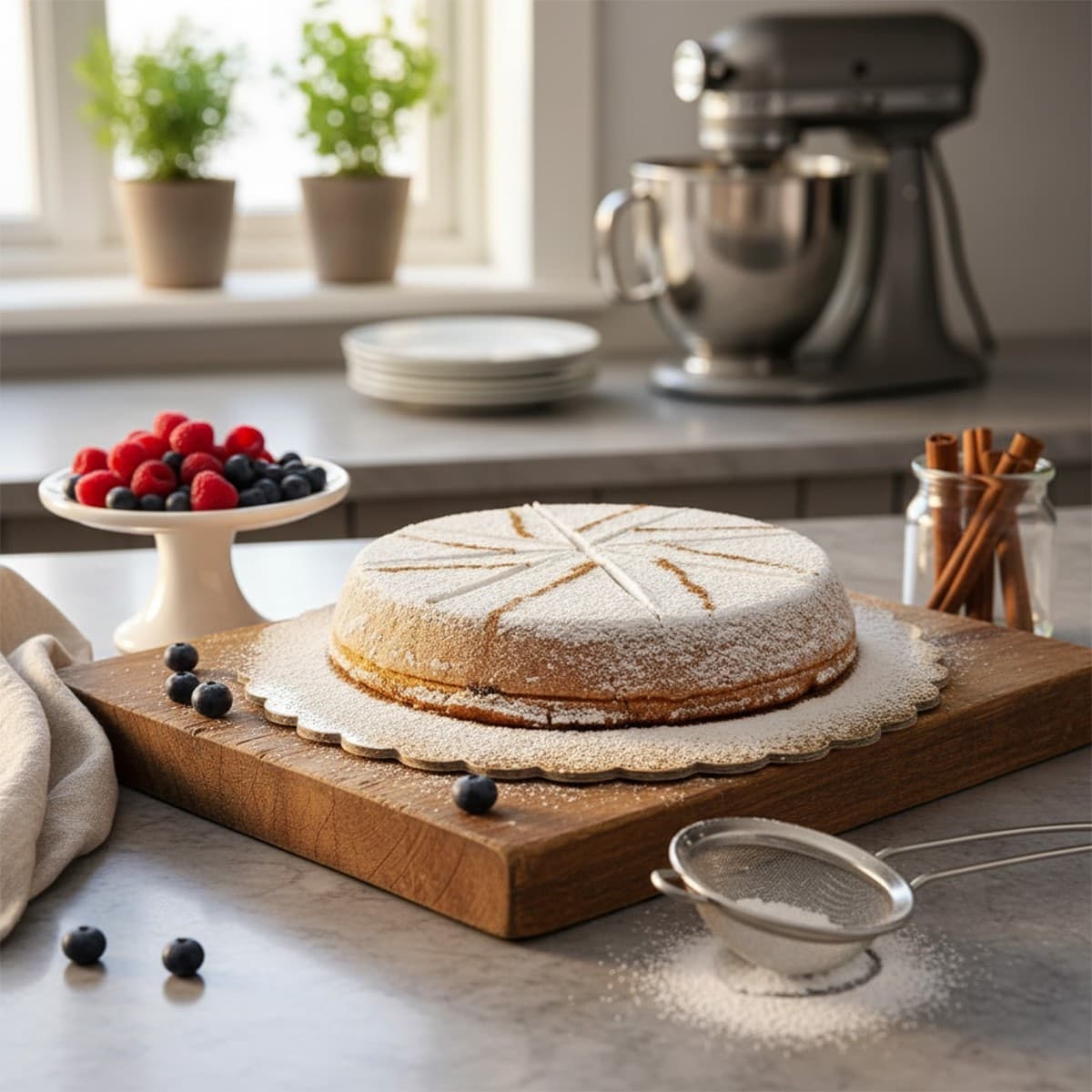 Torta di ricotta al forno - 7