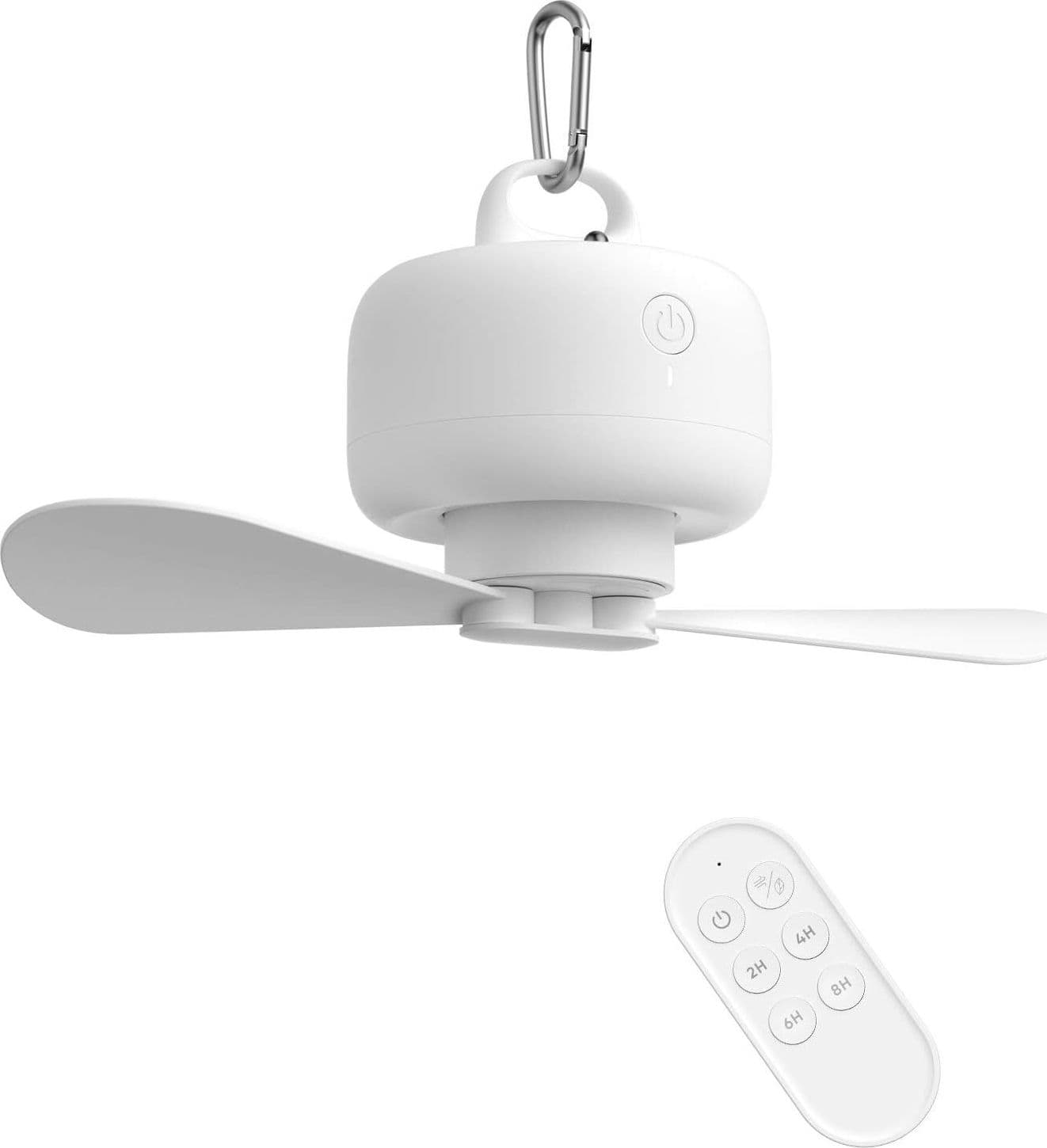 JISULIFE Ventilatore da campeggio 8000mAh Funzionamento a batteria, ricaricabile - 7