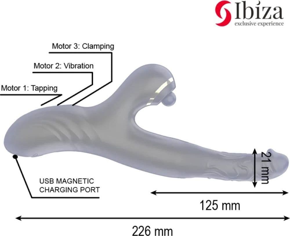 Vibratore Ibiza Tapping Bobbing - 5