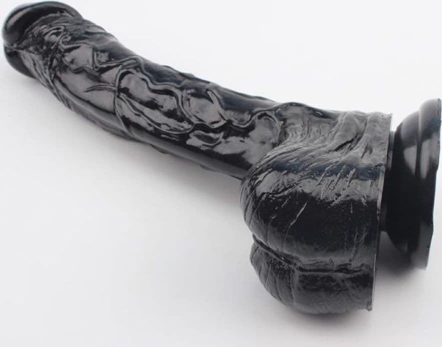 Dildo Leviathan Nero realistico - 3