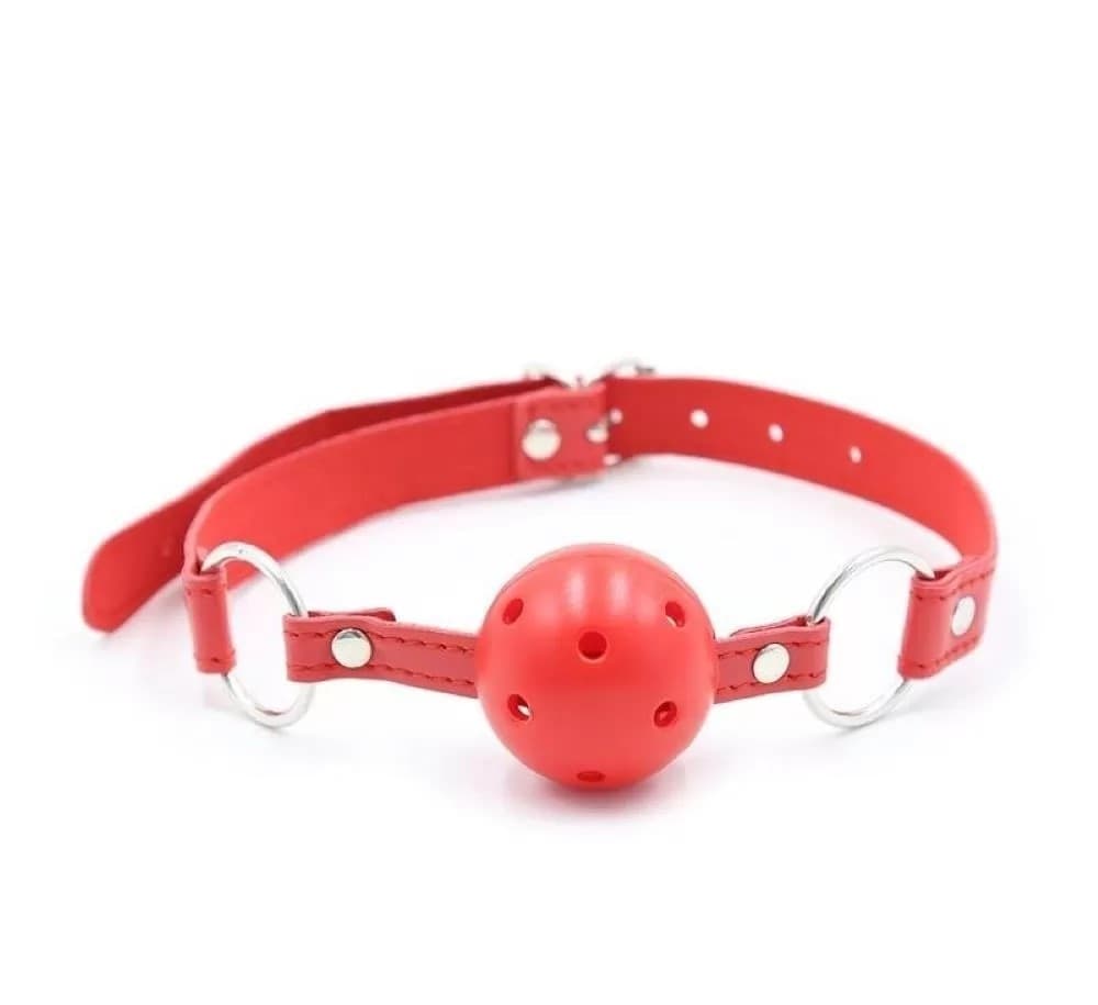 Kit Bondage BDSM Set da 10 Colore Rosso - 8