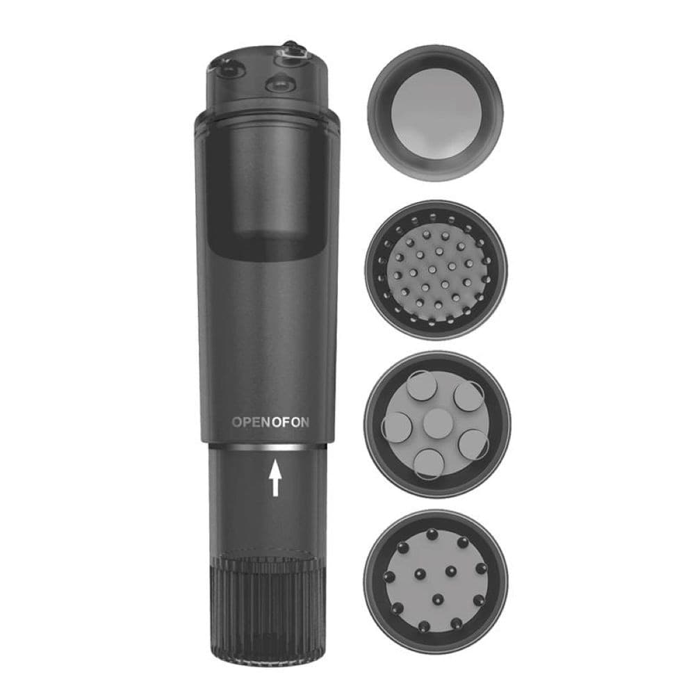 Stimolatore Multitesta Nero Heady - 2