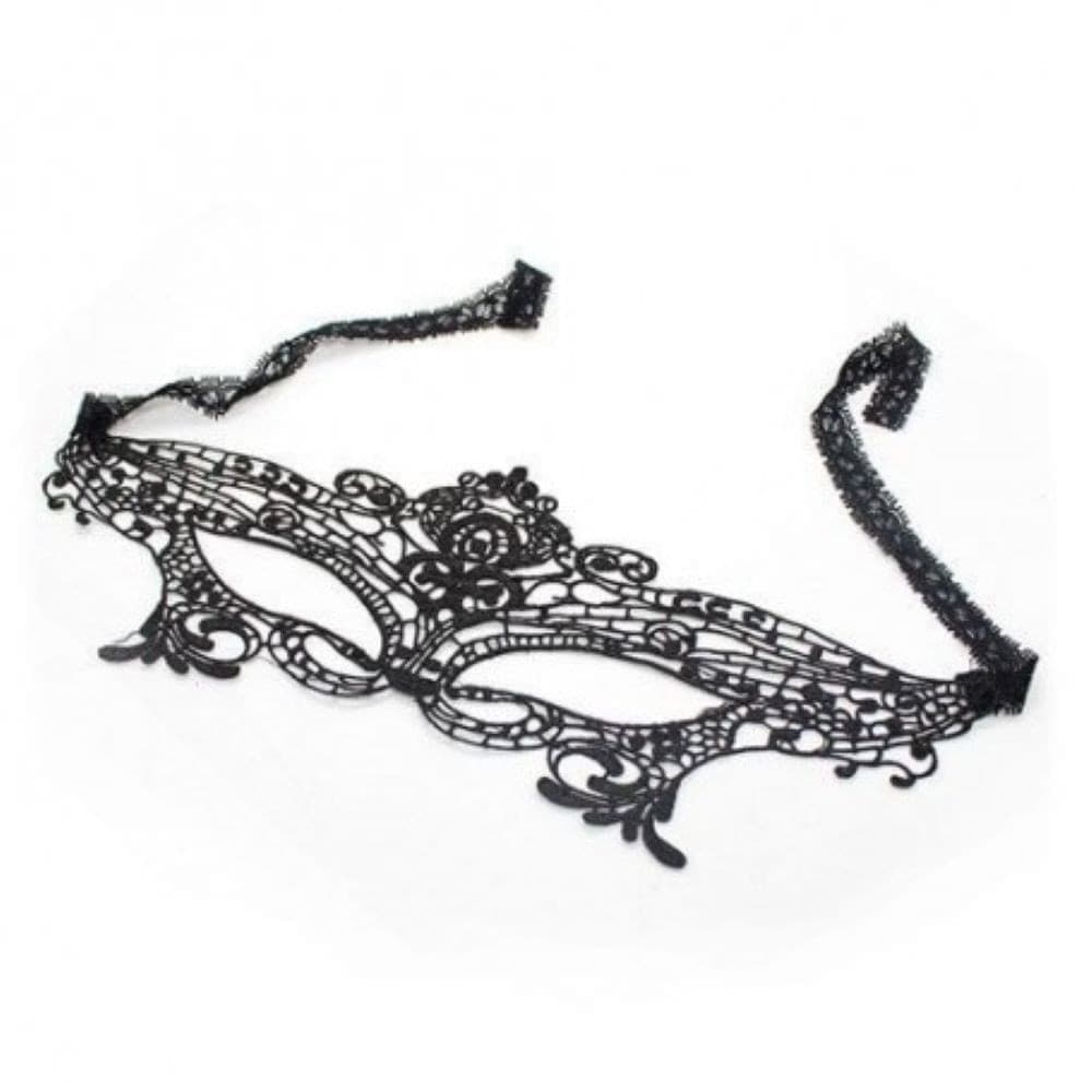 Royal Mask Black Maschera Nera in Pizzo - 3
