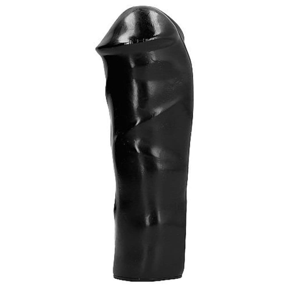 Dildo Realistico Nero All Black 20 cm - 2