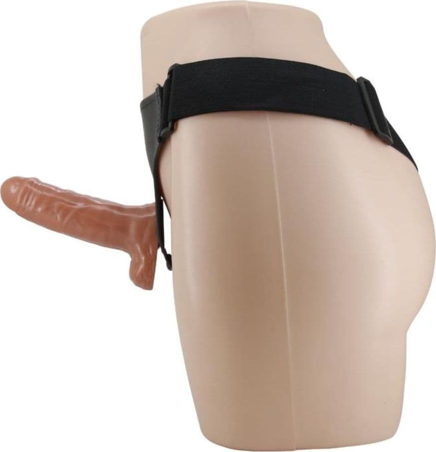 Ultra Passionate Harness Dual Strap-On con Doppio Stimolatore Vibrante - 4
