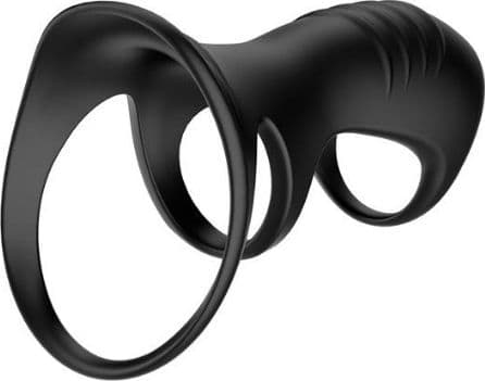 Anello fallico triplo pene TORO DRIADE TRIPLE RING FOR MEN SILICONE - 4