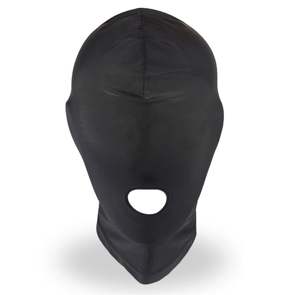 INTOYOU BDSM Maschera incognito Sadomaso in Spandex con foro alla bocca - 2