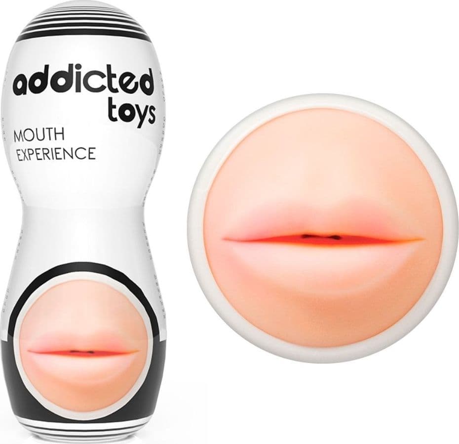 Masturbatore uomo realistico VAGINA ANO BOCCA ADDICTED TOYS - 4