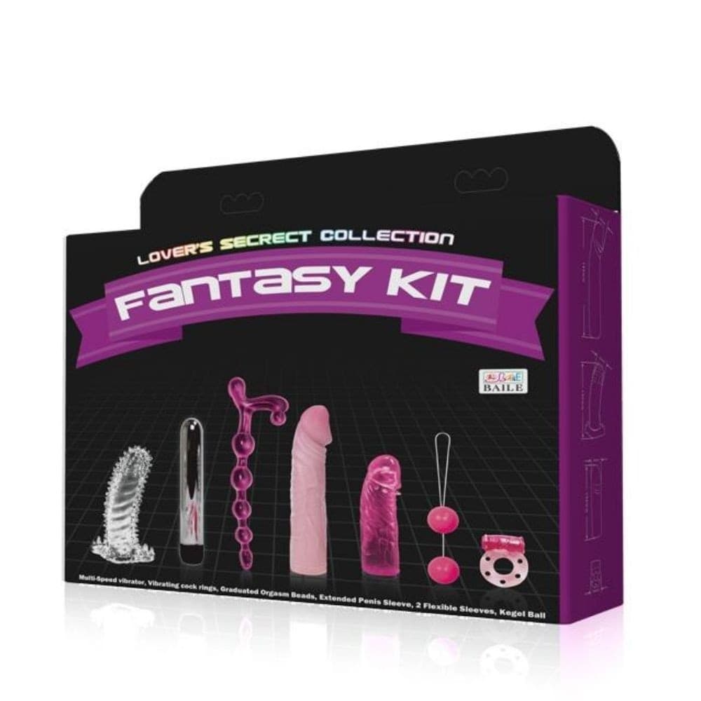 Kit del Piacere 7 pezzi Vibratore Sex Toys Assortiti - 3