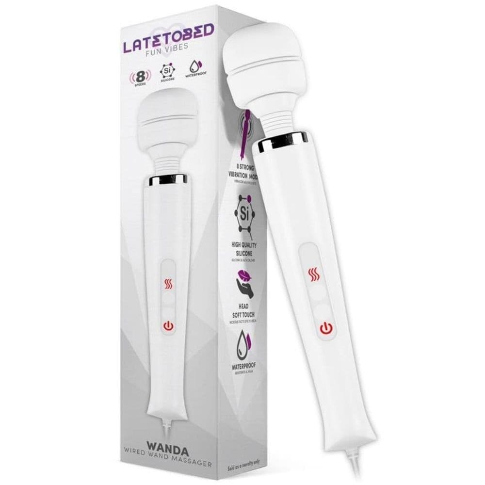 Vibratore Massaggiatore Wand Massager LATETOBED - 2