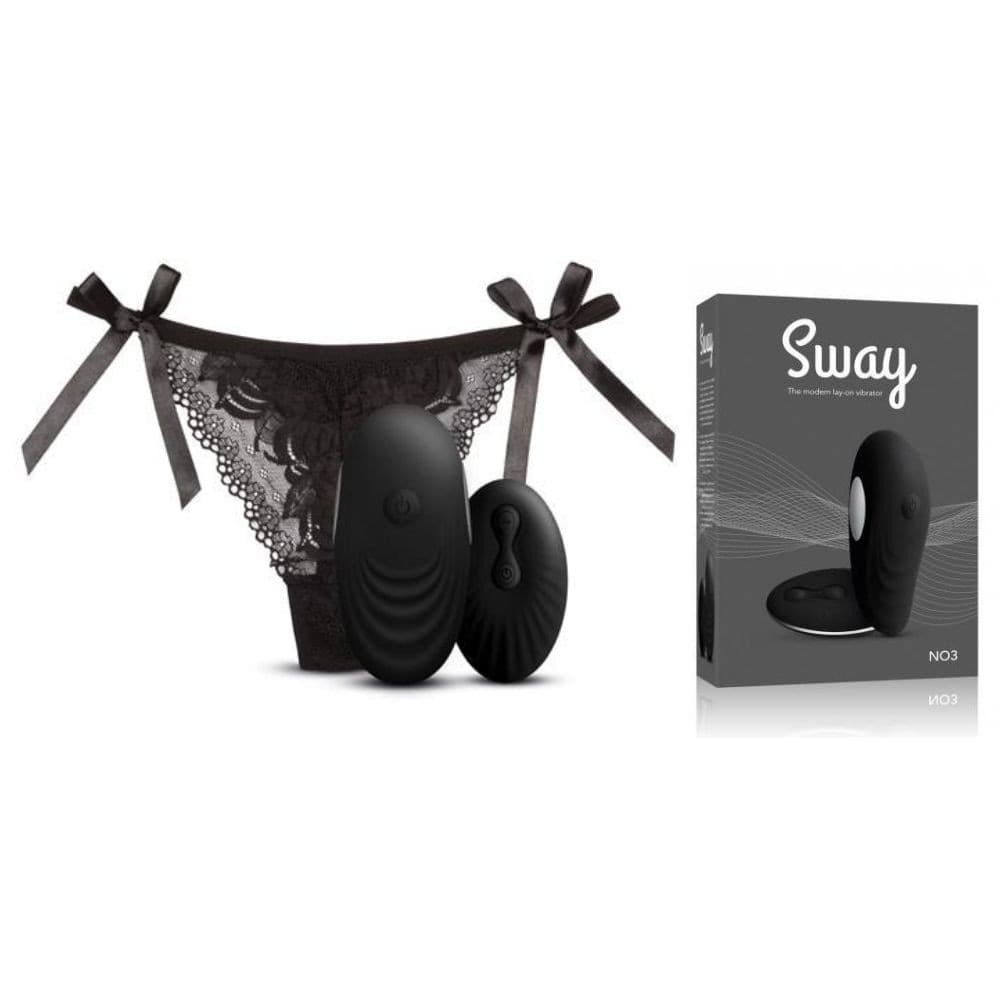 Mutandina tanga vibrante con controllo remoto SWAY VIBES No.3 - 5