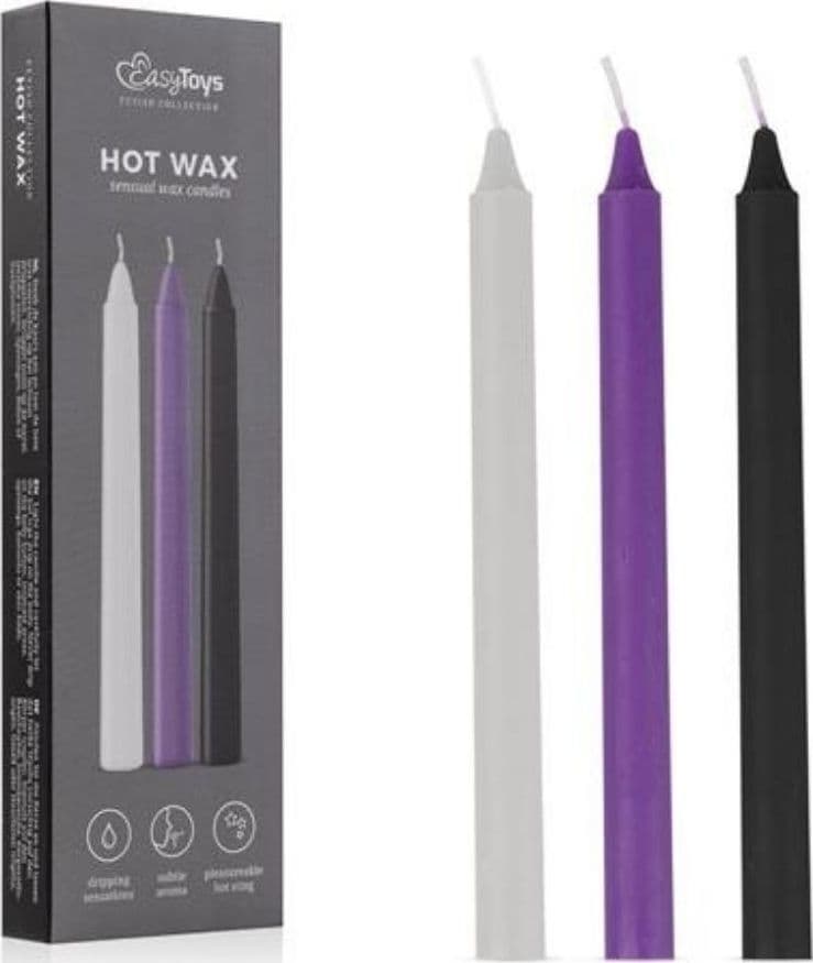 EASYTOYS SET 3 CANDELE SENSUAL HOT - 2