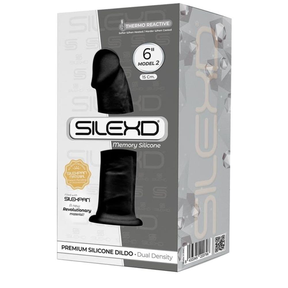 Dildo Realistico SilexD Model 2 6" Termoreattivo 15 cm - 3