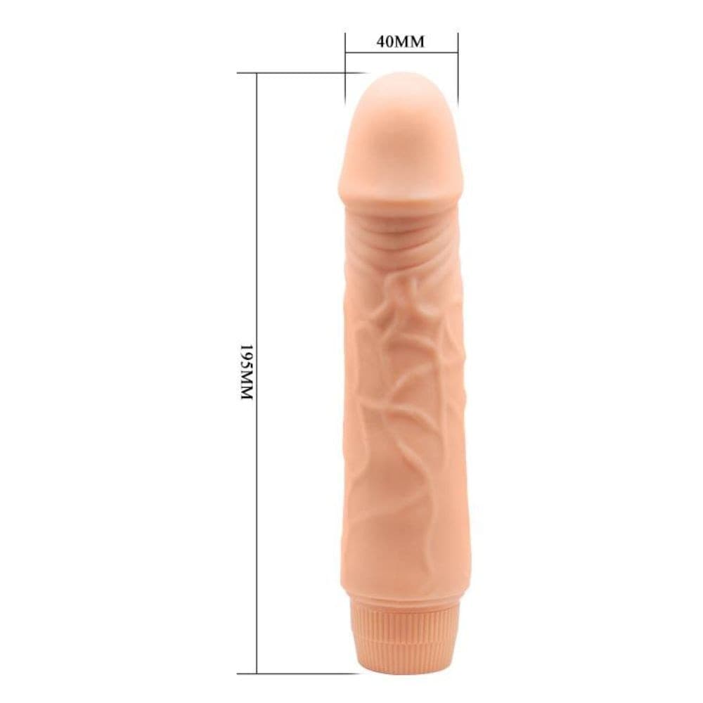 Vibratore Donna Dildo Realistico Flesh BAILE BARBARA JEFF 7.6" 19,5 cm - 5