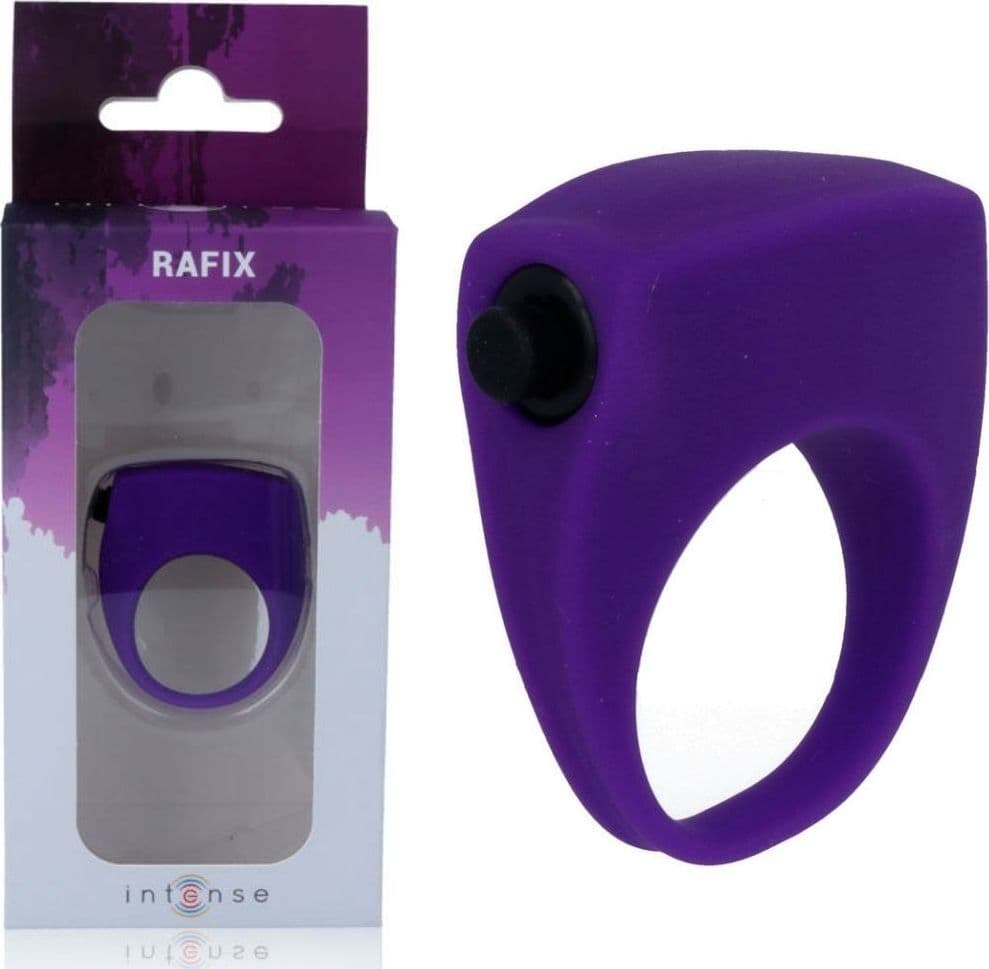 Anello vibrante INTENSE RAFIX in silicone viola - 3