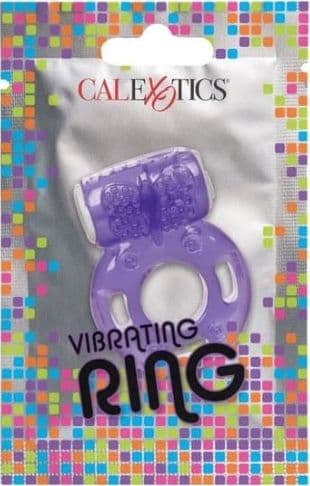 Anello fallico vibratore per pene CALEXOTICS VIOLA - 3
