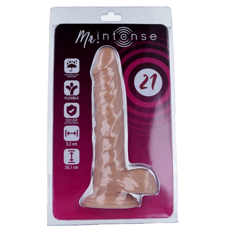 MR INTENSE 21 fallo realistico a ventosa 20,1 cm - 2
