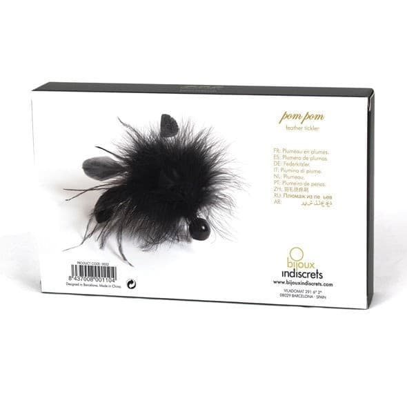 Piumino Bondage Pom Pom Piume TicKler di Bijoux Indiscrets - 3
