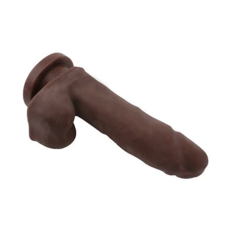 Dildo realistico strap-on The Glad Eye Brown 15 cm - 3