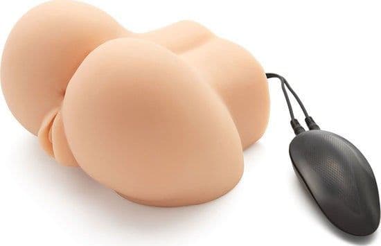 Masturbatore realistico vibrante Vagina Ano Hot Honey Rider - 3