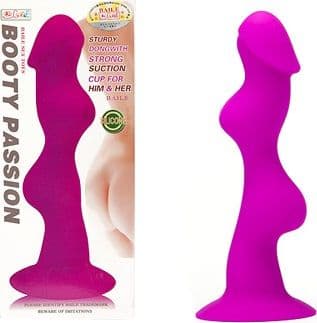 Dildo anale irregolare Booty Passion Plug 13,5cm di Pretty Love - 4
