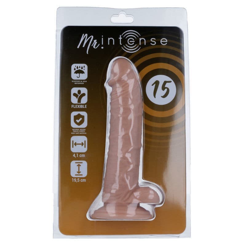 MR INTENSE 15 fallo realistico a ventosa 19,5 cm - 3