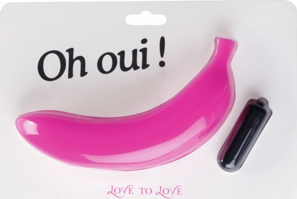 Vibratore dildo classico banana vibrante OH OUI! Love To Love - 6