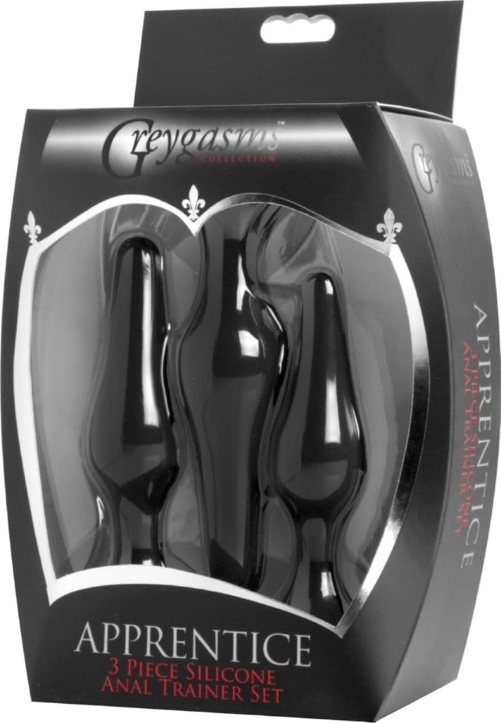 Greygasms Apprentice anal trainer set 3 butt plug anali - 4