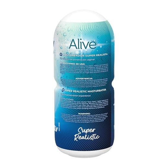 Masturbatore maschile vagina Real Pussy di Alive - 4