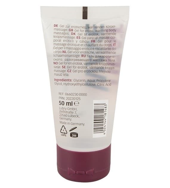 Lubrificante HEAT WAVE  GEL FOR WARMING MASSAGE 50 ml - 3