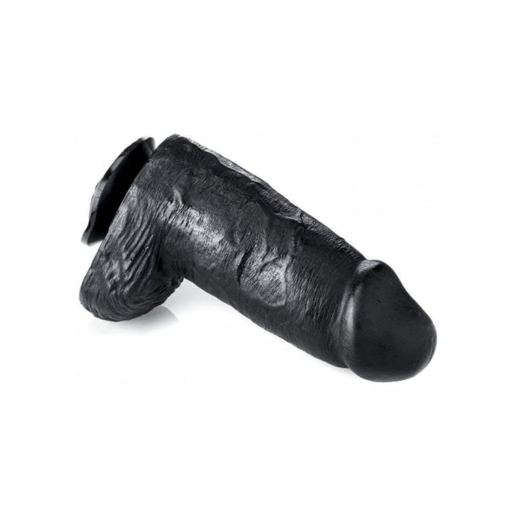 Dildo Maxi Nero Fallo Realistico SUMMUM SUPER MIKE 18cm - 2
