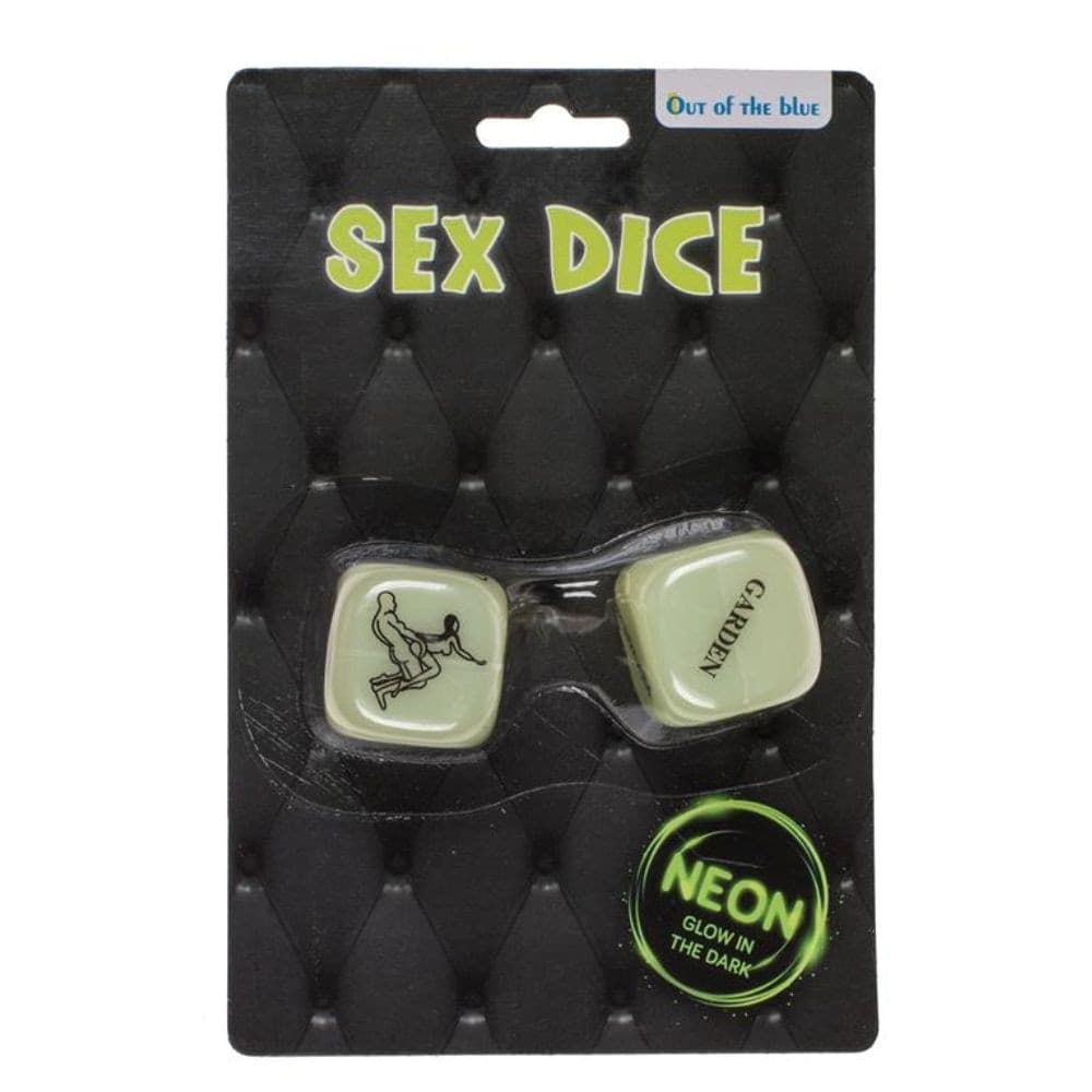 Dadi dell'amore Sex Dice Kama Sutra Glow in the Dark OOTB - 2