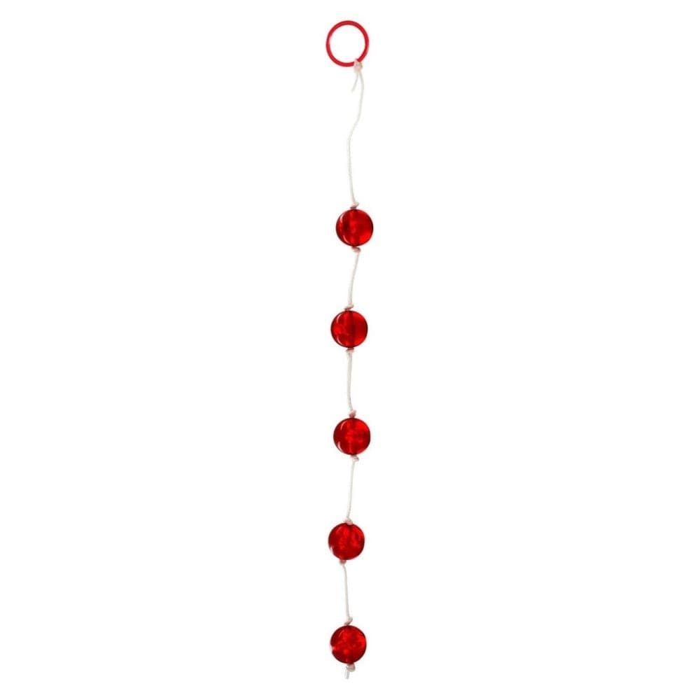 Anal Beads Palline Anale Rosse Taglia L - 2