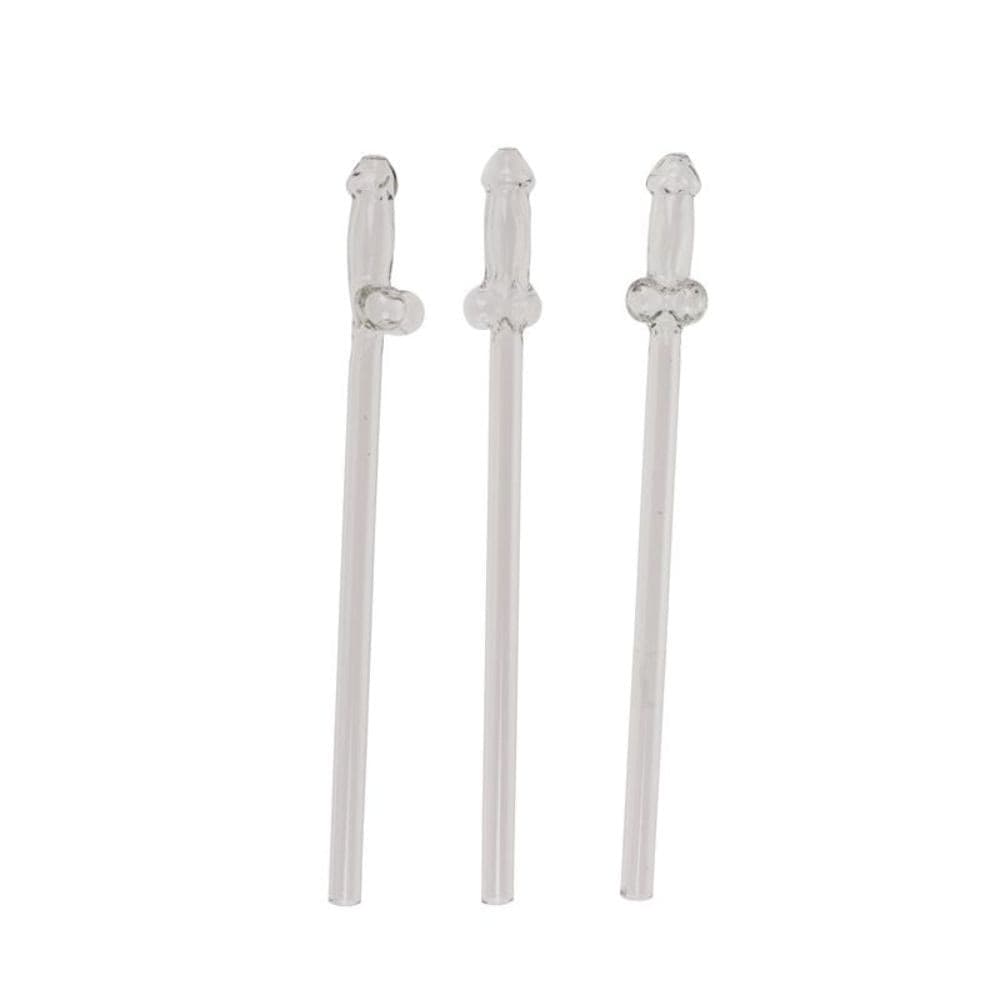 Cannucce di vetro sexy party idea regalo addio al nubilato 4 pz - 2