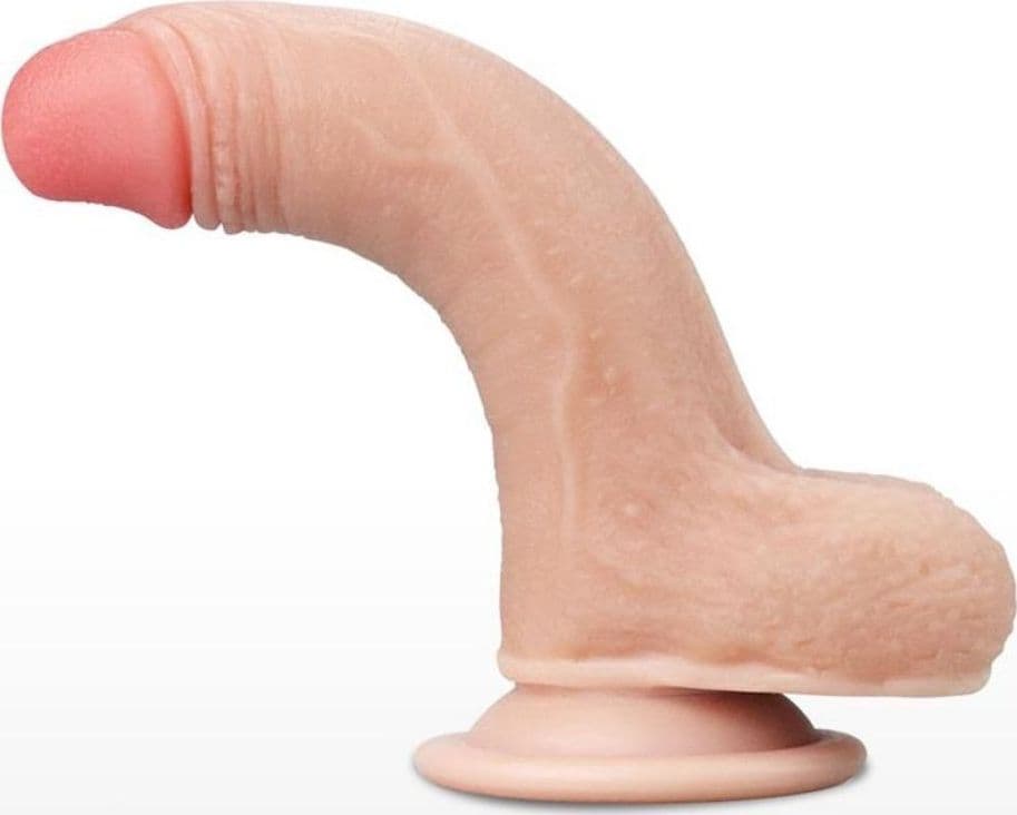 Dildo Realistico Scorrevole Doppio Strato 17,5 cm - 5