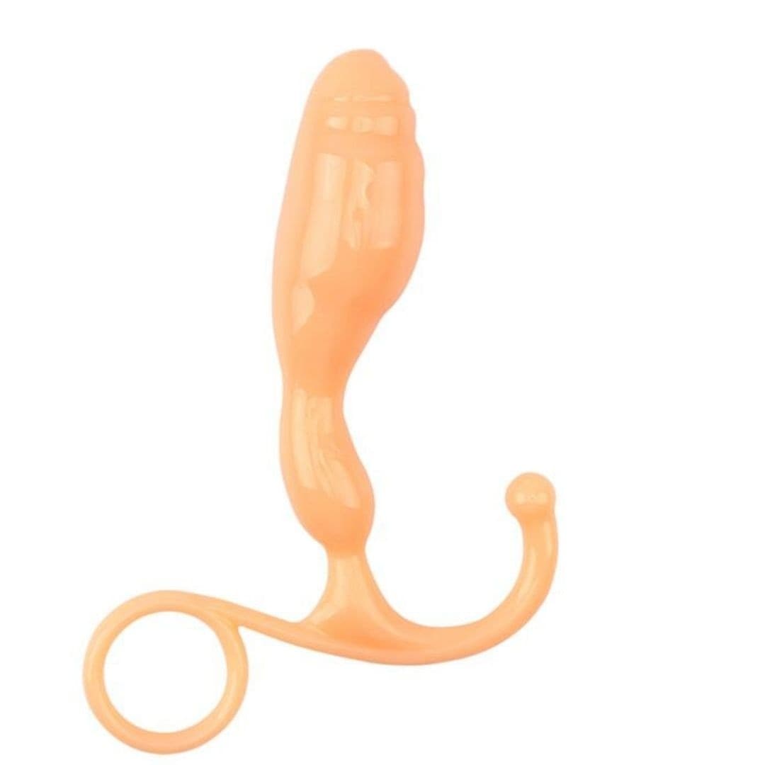 Dildo Stimolatore Maschile Anale Prostata Uomo Massaggio Prostatico Perineo - 4