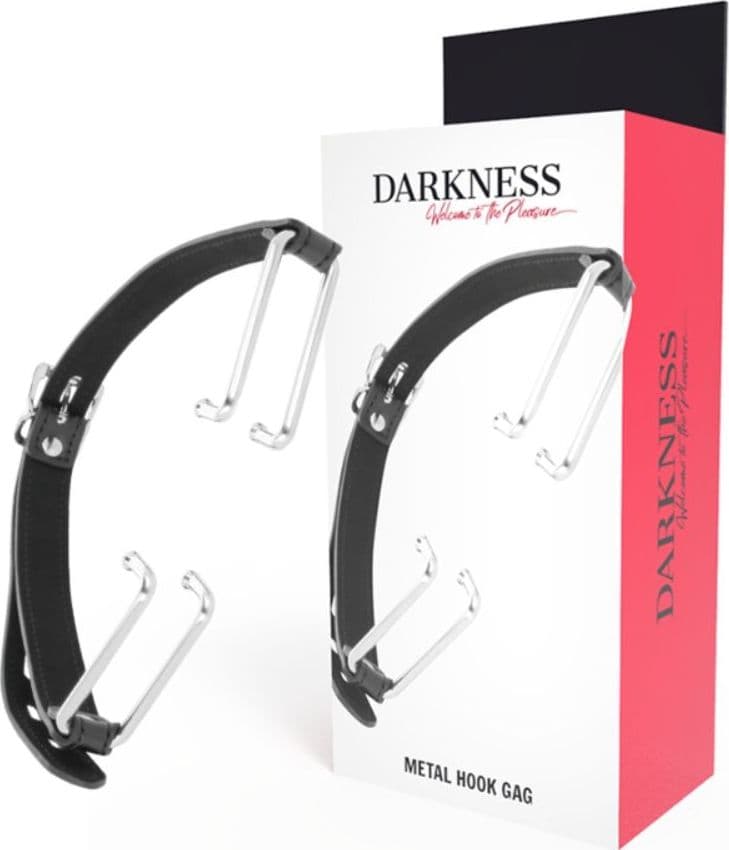 Darkness - Bavaglio con gancio nero - 3