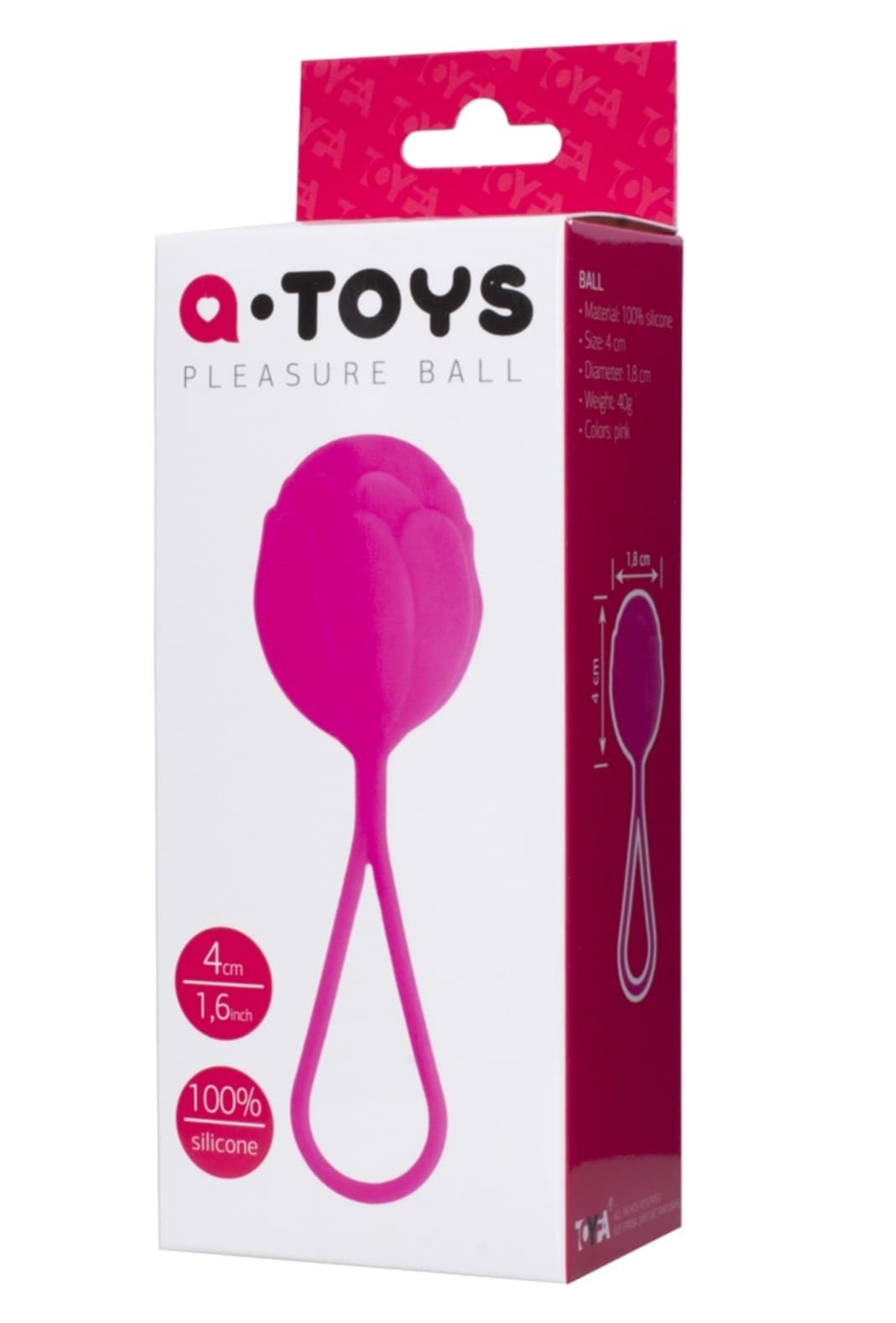 Pallina in Silicone per Benessere Intimo – A-Toys - 2
