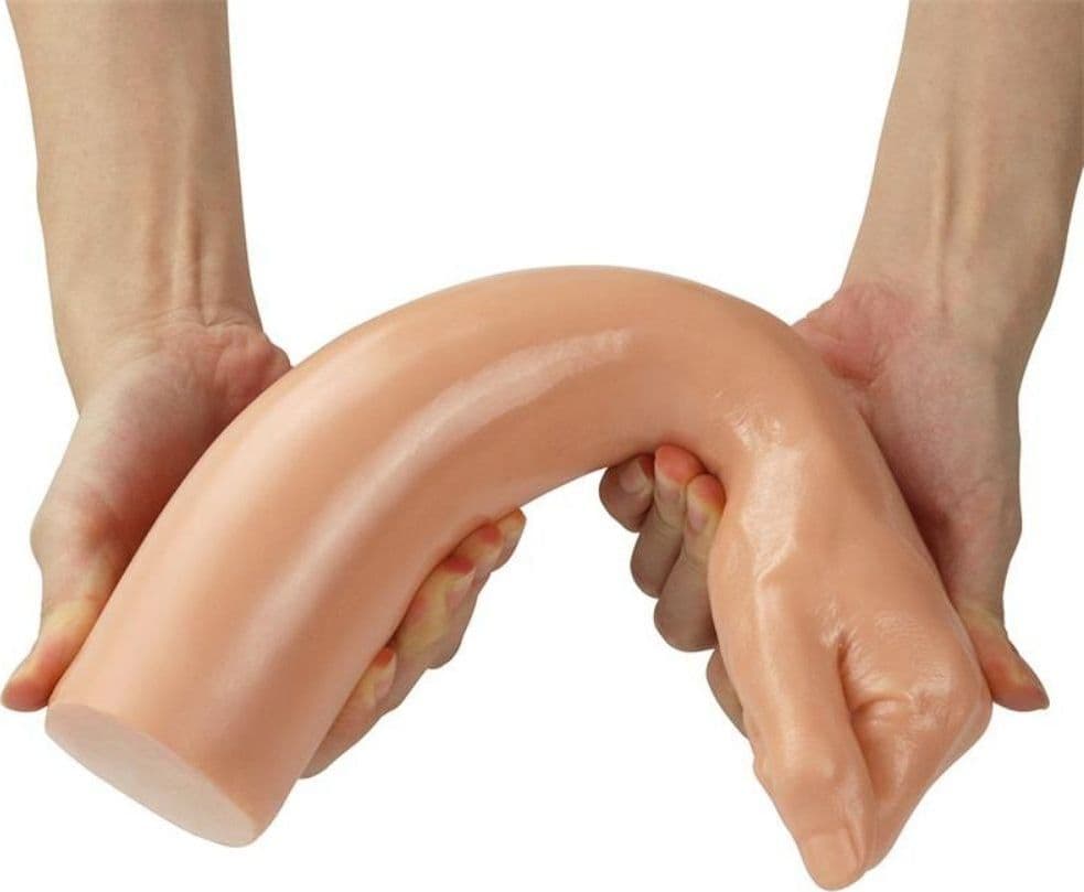 Dildo Fisting a forma di pugno chiuso DILDO BITCH FIST 12" FLESH 30 CM - 3