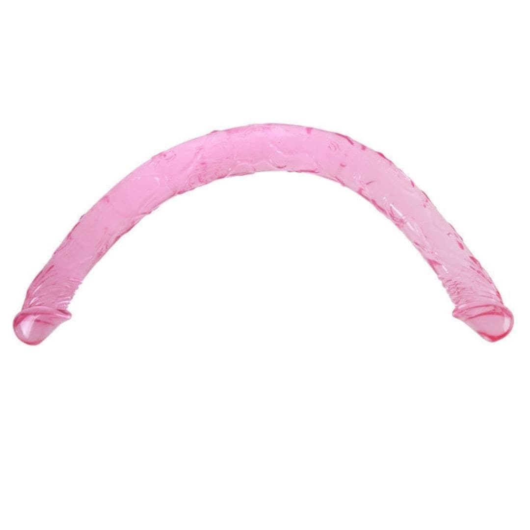 Dildo doppio realistico Viola Baile Double Dong Purple 44,5cm - 3
