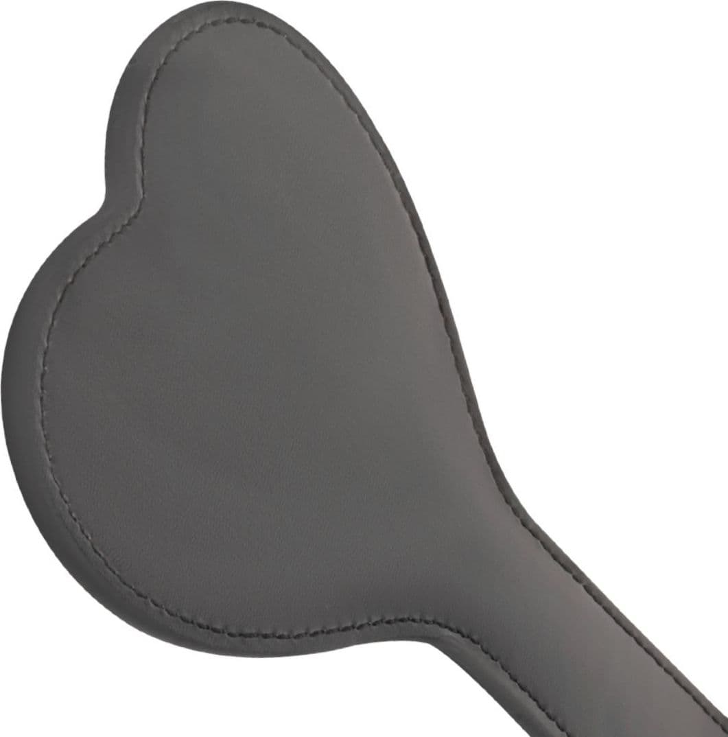 Paletta Sculacciatore Cuore BDSM Darkness Fetish Paddle Love Black Nero - 3