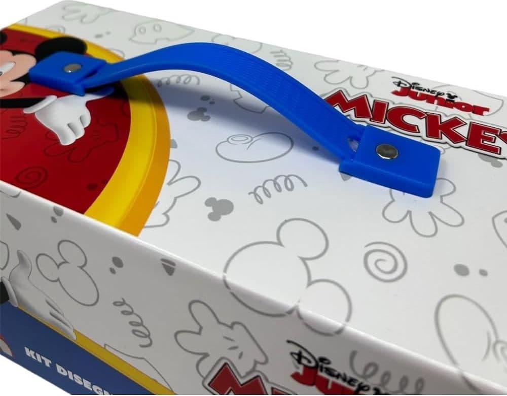 SET DA COLORARE VALIGETTA CON COLORI BAMBINI TOPOLINO CASSETTI KIT DISEGNO PITTURA 951731 - 7