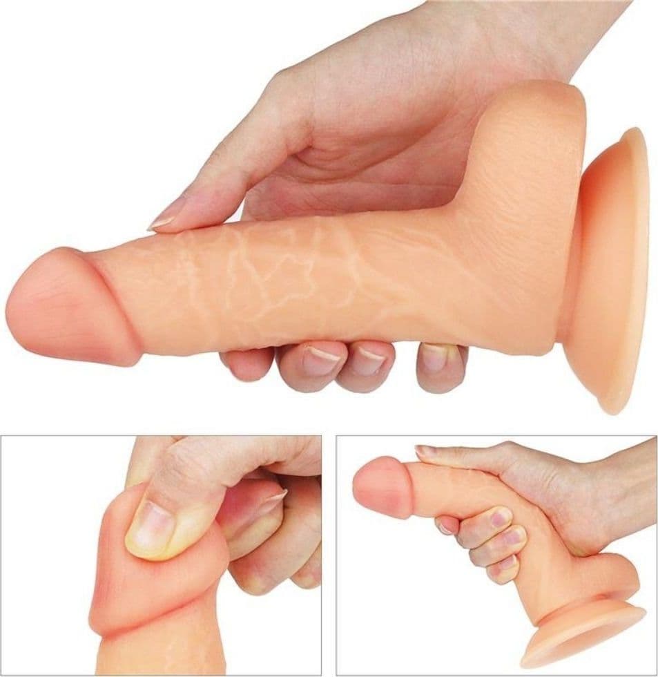 DILDO THE ULTRA SOFT DUDE 8" dildo realistico 20 cm - 3